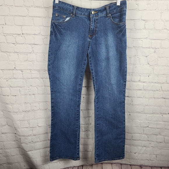 H.I.P. Jeans made in U.S.A. faded blue Junior… - Picture 1 of 13